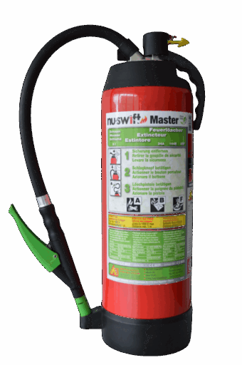 Fluorfreie Feuerlöscher
